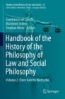 Handbook of the History of the Philosophy of Law and Social Philosophy : Volume 2: From Kant to Nietzsche - Book
