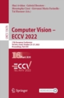 Computer Vision - ECCV 2022 : 17th European Conference, Tel Aviv, Israel, October 23-27, 2022, Proceedings, Part XVI - Book