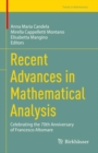 Recent Advances in Mathematical Analysis : Celebrating the 70th Anniversary of Francesco Altomare - eBook