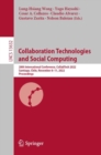 Collaboration Technologies and Social Computing : 28th International Conference, CollabTech 2022, Santiago, Chile, November 8-11, 2022, Proceedings - eBook