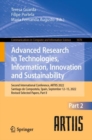 Advanced Research in Technologies, Information, Innovation and Sustainability : Second International Conference, ARTIIS 2022, Santiago de Compostela, Spain, September 12-15, 2022, Revised Selected Pap - eBook