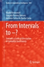 From Intervals to -? : Towards a General Description of Validated Uncertainty - Book