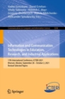 Information and Communication Technologies in Education, Research, and Industrial Applications : 17th International Conference, ICTERI 2021, Kherson, Ukraine, September 28-October 2, 2021, Revised Sel - Book