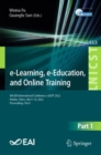 e-Learning, e-Education, and Online Training : 8th EAI International Conference, eLEOT 2022, Harbin, China, July 9-10, 2022, Proceedings, Part I - Book