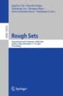 Rough Sets : International Joint Conference, IJCRS 2022, Suzhou, China, November 11–14, 2022, Proceedings - Book