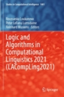 Logic and Algorithms in Computational Linguistics 2021 (LACompLing2021) - Book