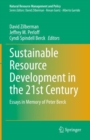 Sustainable Resource Development in the 21st Century : Essays in Memory of Peter Berck - Book