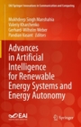 Advances in Artificial Intelligence for Renewable Energy Systems and Energy Autonomy - eBook