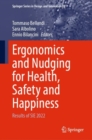 Ergonomics and Nudging for Health, Safety and Happiness : Results of SIE 2022 - Book