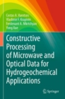 Constructive Processing of Microwave and Optical Data for Hydrogeochemical Applications - Book