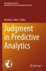 Judgment in Predictive Analytics - Book