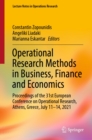 Operational Research Methods in Business, Finance and Economics : Proceedings of the 31st European Conference on Operational Research, Athens, Greece, July 11-14, 2021 - eBook