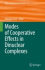 Modes of Cooperative Effects in Dinuclear Complexes - Book