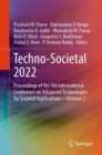 Techno-Societal 2022 : Proceedings of the 4th International Conference on Advanced Technologies for Societal Applications—Volume 2 - Book