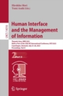 Human Interface and the Management of Information : Thematic Area, HIMI 2023, Held as Part of the 25th HCI International Conference, HCII 2023, Copenhagen, Denmark, July 23-28, 2023, Proceedings, Part - Book