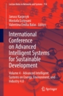 International Conference on Advanced Intelligent Systems for Sustainable Development : Volume 4 - Advanced Intelligent Systems on Energy, Environment, and Industry 4.0 - Book