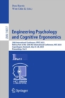 Engineering Psychology and Cognitive Ergonomics : 20th International Conference, EPCE 2023, Held as Part of the 25th HCI International Conference, HCII 2023, Copenhagen, Denmark, July 23-28, 2023, Pro - eBook