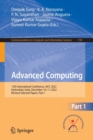 Advanced Computing : 12th International Conference, IACC 2022, Hyderabad, India, December 16-17, 2022, Revised Selected Papers, Part I - Book