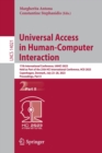 Universal Access in Human-Computer Interaction : 17th International Conference, UAHCI 2023, Held as Part of the 25th HCI International Conference, HCII 2023, Copenhagen, Denmark, July 23-28, 2023, Pro - Book