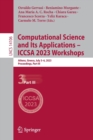Computational Science and Its Applications - ICCSA 2023 Workshops : Athens, Greece, July 3-6, 2023, Proceedings, Part III - Book