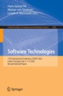 Software Technologies : 17th International Conference, ICSOFT 2022, Lisbon, Portugal, July 11-13, 2022, Revised Selected Papers - Book