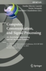 Computer, Communication, and Signal Processing. AI, Knowledge Engineering and IoT for Smart Systems : 7th IFIP TC 12 International Conference, ICCCSP 2023, Chennai, India, January 4-6, 2023, Revised S - eBook