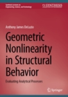 Geometric Nonlinearity in Structural Behavior : Evaluating Analytical Processes - eBook