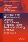 Proceedings of the 14th International Conference on the Technology of Plasticity - Current Trends in the Technology of Plasticity : ICTP 2023 - Volume 2 - eBook
