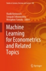Machine Learning for Econometrics and Related Topics - eBook