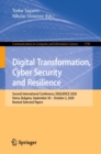 Digital Transformation, Cyber Security and Resilience : Second International Conference, DIGILIENCE 2020, Varna, Bulgaria, September 30 - October 2, 2020, Revised Selected Papers - eBook