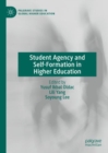 Student Agency and Self-Formation in Higher Education - Book