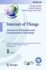 Internet of Things. Advances in Information and Communication Technology : 6th IFIP International Cross-Domain Conference, IFIPIoT 2023, Denton, TX, USA, November 2–3, 2023, Proceedings, Part I - Book