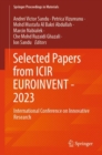 Selected Papers from ICIR EUROINVENT - 2023 : International Conference on Innovative Research - Book