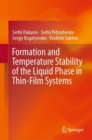 Formation and Temperature Stability of the Liquid Phase in Thin-Film Systems - eBook