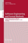 Software Engineering and Formal Methods : 21st International Conference, SEFM 2023, Eindhoven, The Netherlands, November 6-10, 2023, Proceedings - Book