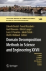 Domain Decomposition Methods in Science and Engineering XXVII - Book