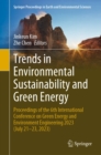 Trends in Environmental Sustainability and Green Energy : Proceedings of the 6th International Conference on Green Energy and Environment Engineering 2023 (July 21-23, 2023) - eBook