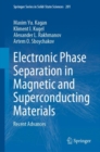 Electronic Phase Separation in Magnetic and Superconducting Materials : Recent Advances - eBook
