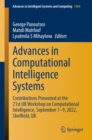 Advances in Computational Intelligence Systems : Contributions Presented at the 21st UK Workshop on Computational Intelligence, September 7-9, 2022, Sheffield, UK - eBook