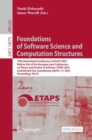 Foundations of Software Science and Computation Structures : 27th International Conference, FoSSaCS 2024, Held as Part of the European Joint Conferences on Theory and Practice of Software, ETAPS 2024, - Book