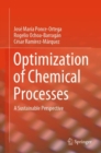 Optimization of Chemical Processes : A Sustainable Perspective - Book