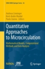 Quantitative Approaches to Microcirculation : Mathematical Models, Computational Methods and Data Analysis - eBook