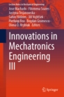 Innovations in Mechatronics Engineering III - eBook