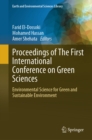 Proceedings of The First International Conference on Green Sciences : Environmental Science for Green and Sustainable Environment - eBook