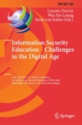 Information Security Education - Challenges in the Digital Age : 16th IFIP WG 11.8 World Conference on Information Security Education, WISE 2024, Edinburgh, UK, June 12-14, 2024, Proceedings - eBook