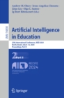 Artificial Intelligence in Education : 25th International Conference, AIED 2024, Recife, Brazil, July 8-12, 2024, Proceedings, Part II - eBook