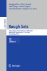 Rough Sets : International Joint Conference, IJCRS 2024, Halifax, NS, Canada, May 17-20, 2024, Proceedings, Part I - eBook