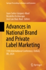 Advances in National Brand and Private Label Marketing : 11th International Conference, Oxford, UK, 2024 - eBook