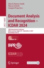 Document Analysis and Recognition - ICDAR 2024 : 18th International Conference, Athens, Greece, August 30-September 4, 2024, Proceedings, Part VI - eBook