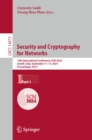 Security and Cryptography for Networks : 14th International Conference, SCN 2024, Amalfi, Italy, September 11-13, 2024, Proceedings, Part I - eBook